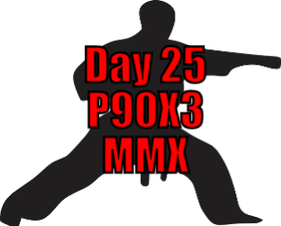 Day 25 - P90X3 MMX