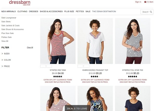 DressBarn – Get an Extra 60% Off Clearance! | Mind Body Insights